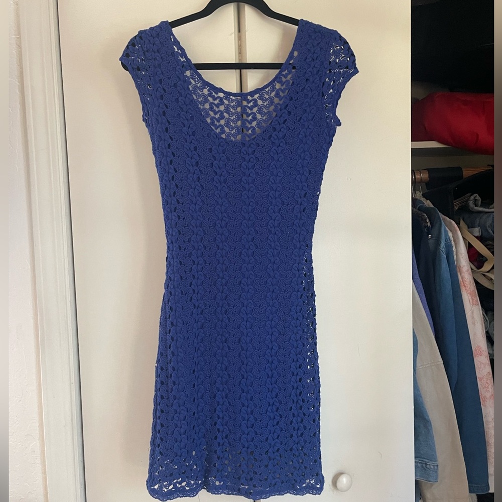 Beautiful blue free people dress